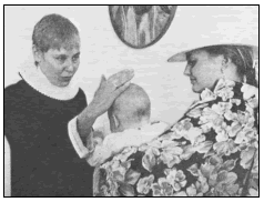 The "baptism" by this priestess, according to Metropolitan John, falls within the boundaries of the Church! (From the periodical <em>One World, </em>No. 158, 1990)